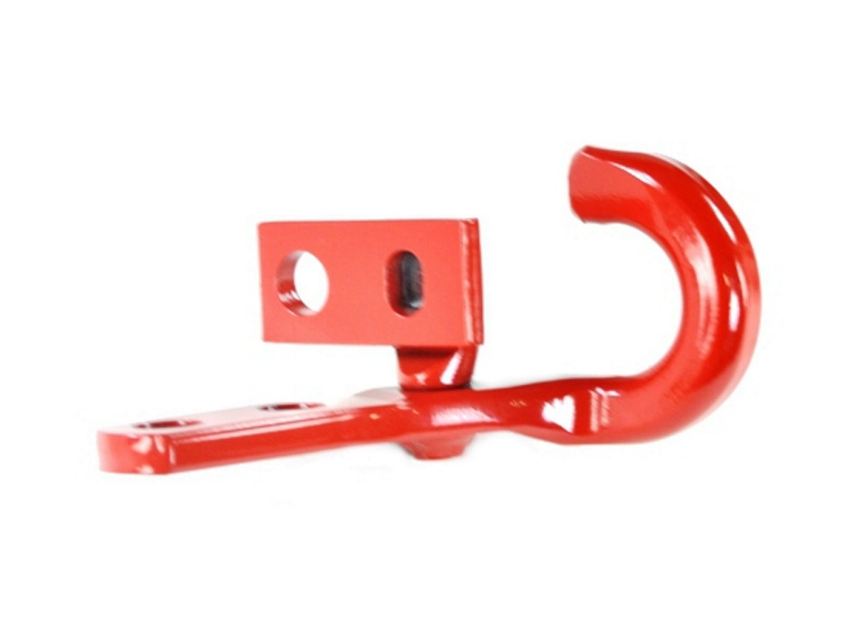 Genuine Mopar Jeep Tow Hook Rear Rubicon Red 68411131AA JeepsAreUs