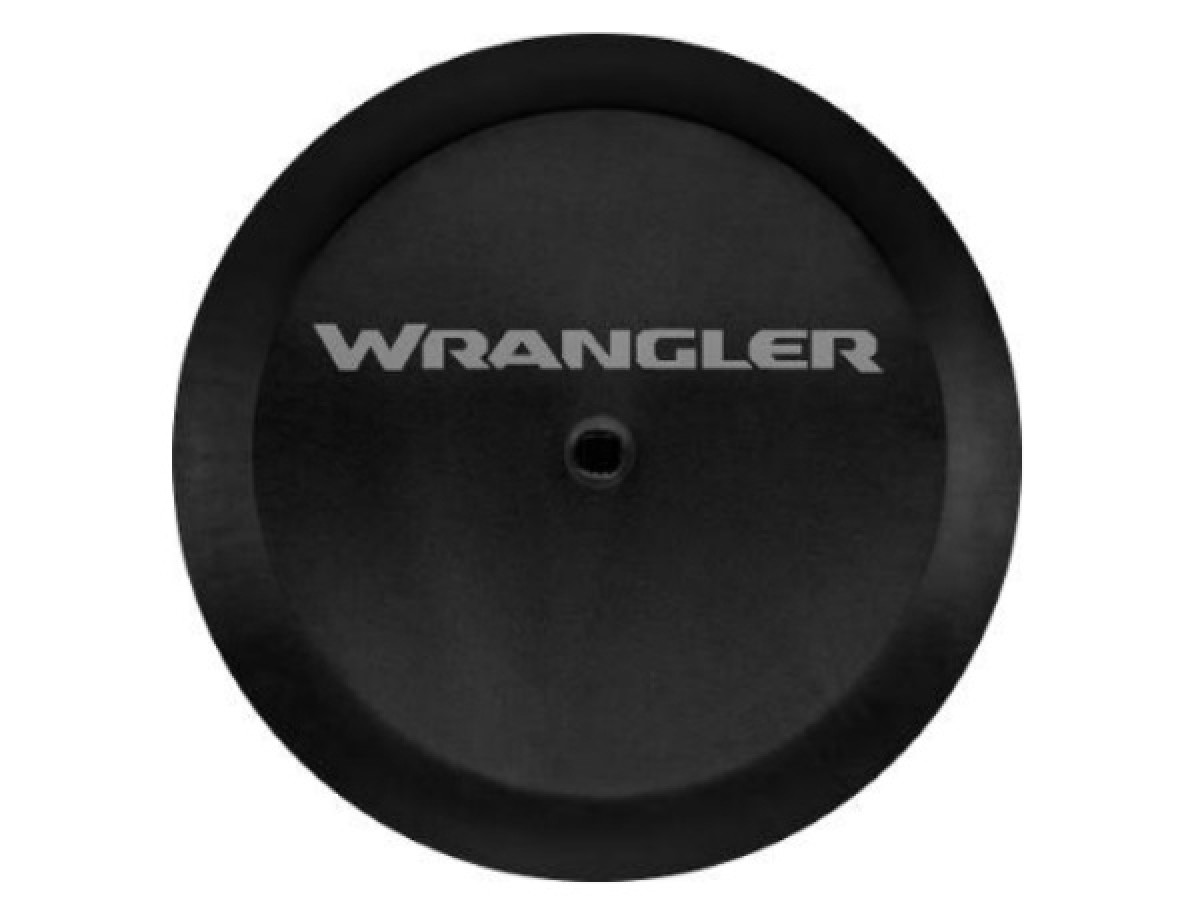 Genuine Mopar Jeep Spare Tire Cover Wrangler Logo - 82215444AB | JeepsAreUs
